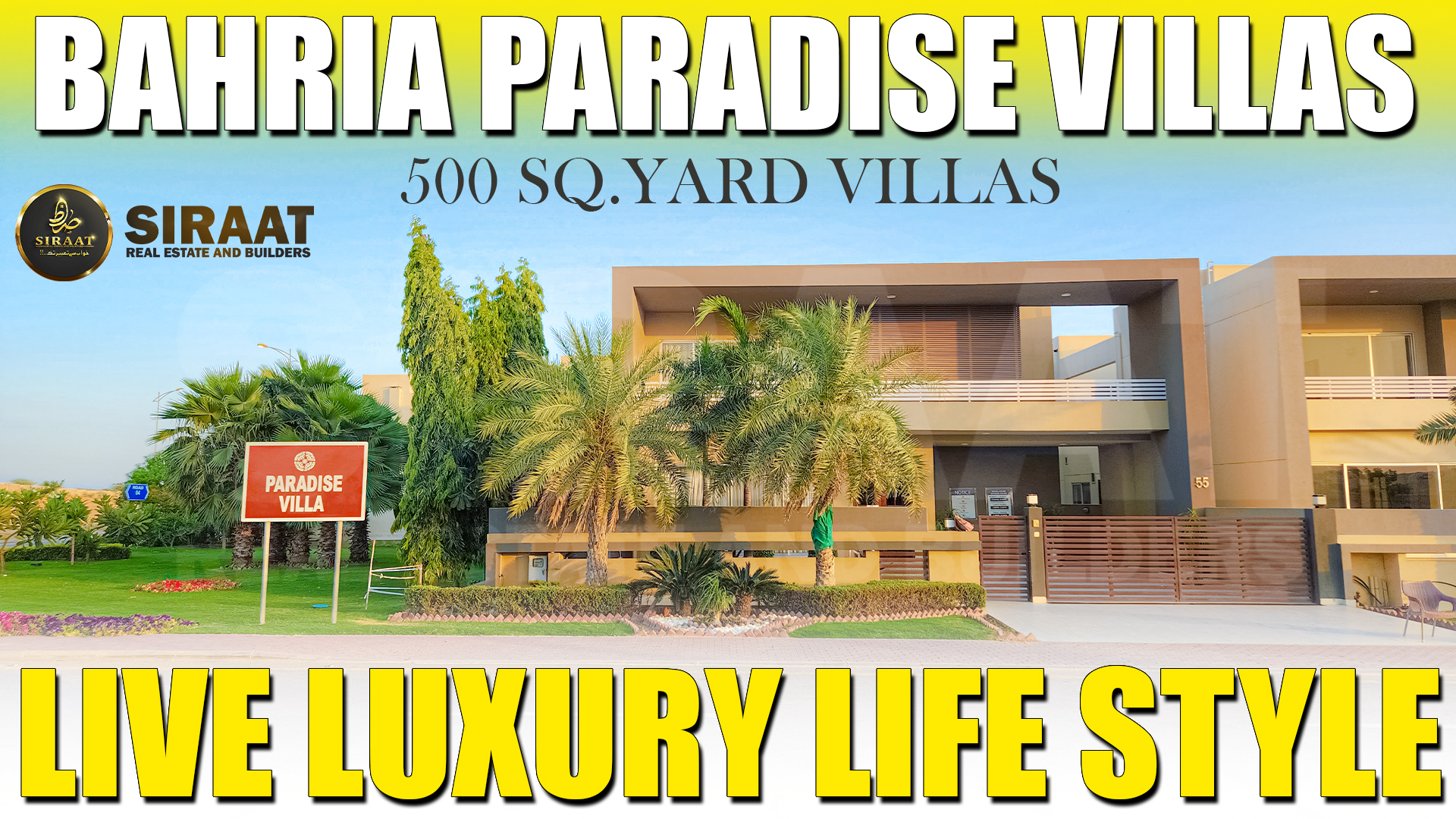Bahria Paradise Villas Available for Sale – Live Luxury Life Style