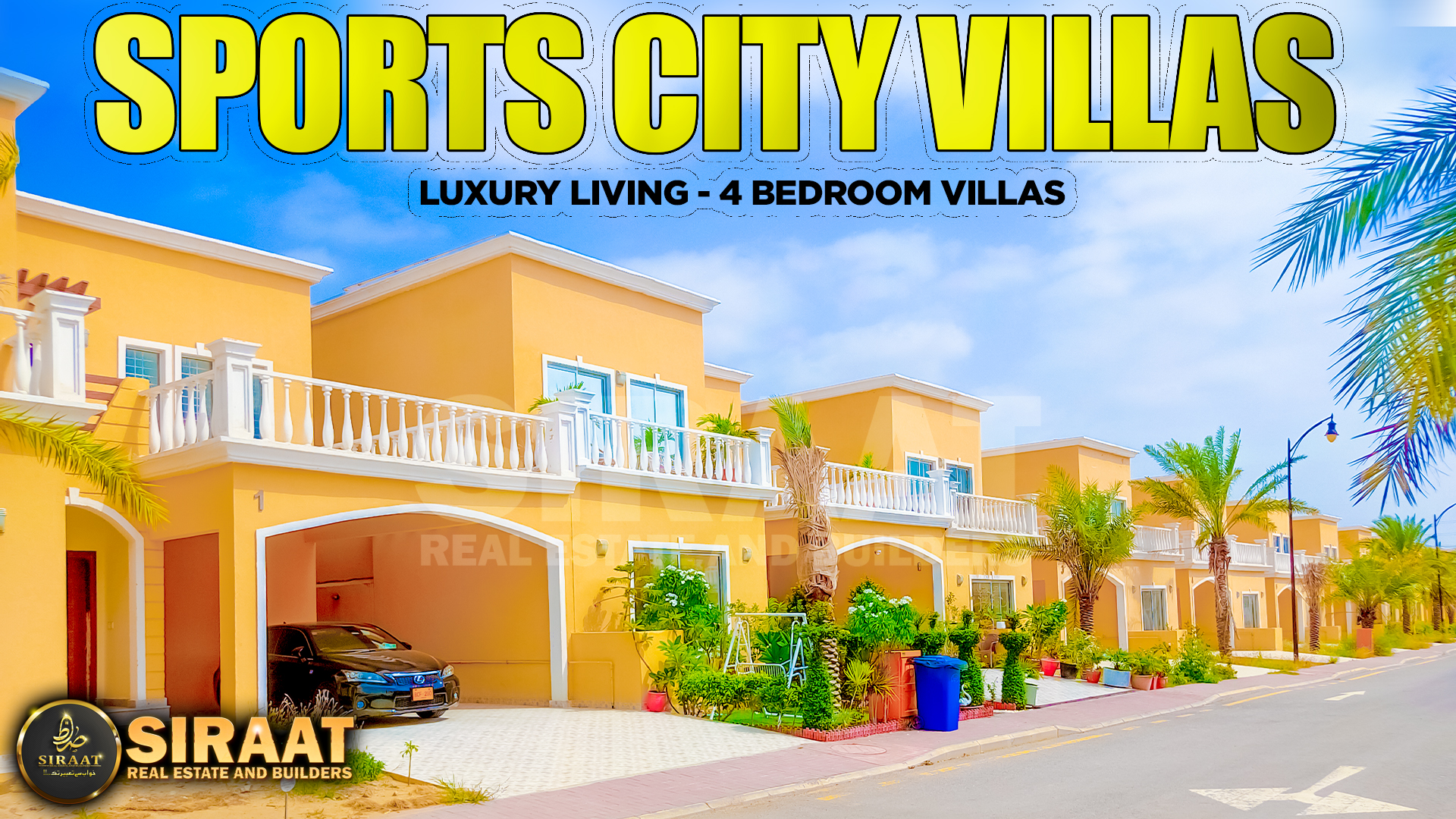 Bahria Sports City Luxury 4 Bedroom Villas